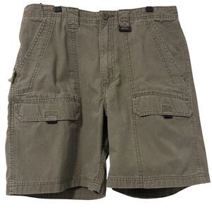 Wrangler Mens Size 34 Cargo Utility Shorts Style NW941EG Sage Army Green  Pockets